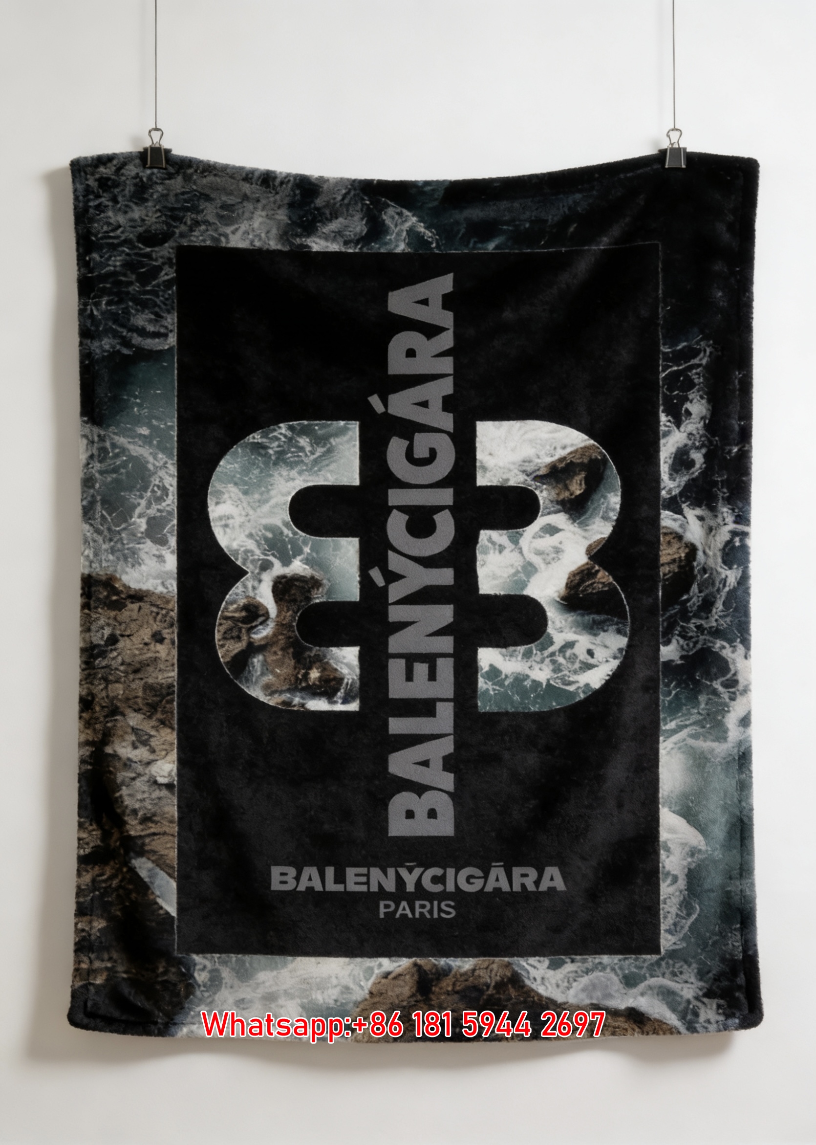 BALENYCIGARA Flannel Sofa Throw Blanket BA047